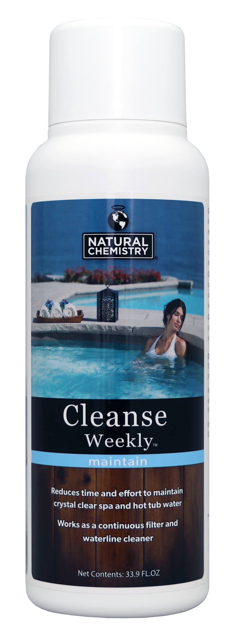 Spa Cleans Weekly 32 oz X 12 - SPECIALTY CHEMICALS